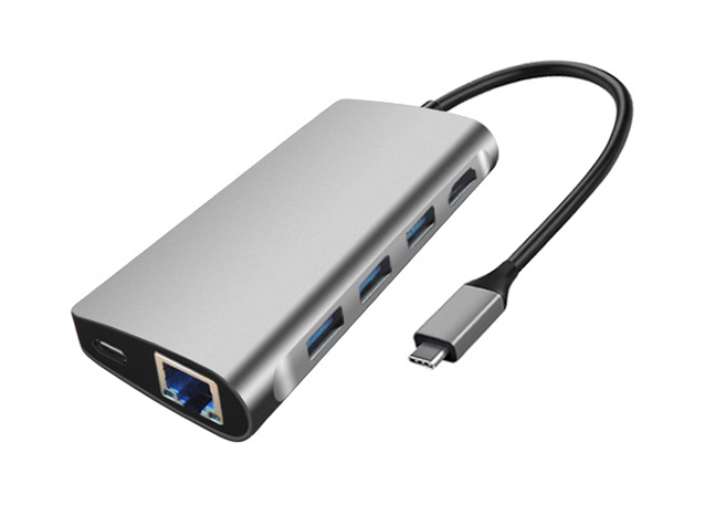 8 in 1 Type-C Docking station